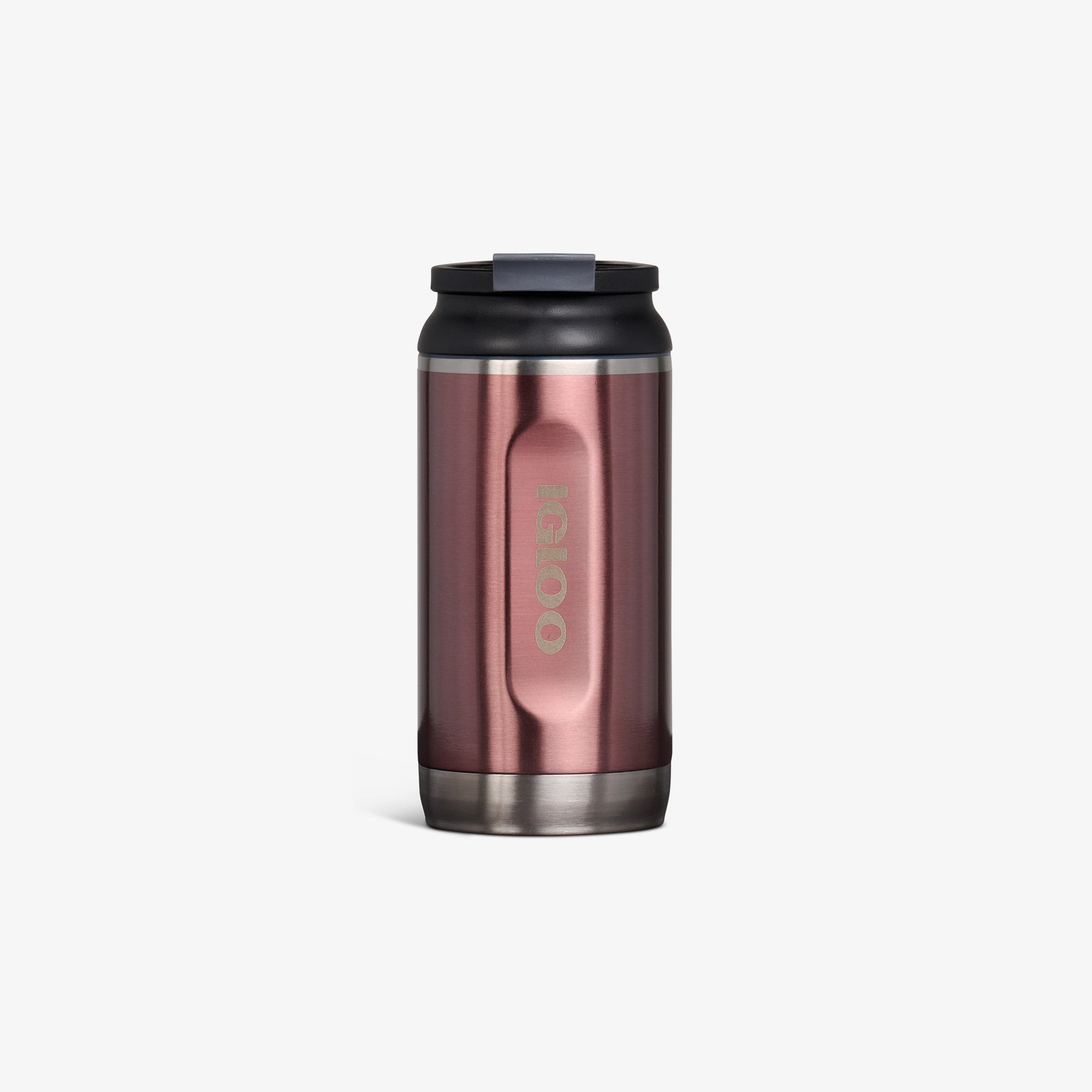 12 Oz Flip ‘n’ Sip Tumbler U8 - Gloss Flamingo - Front View