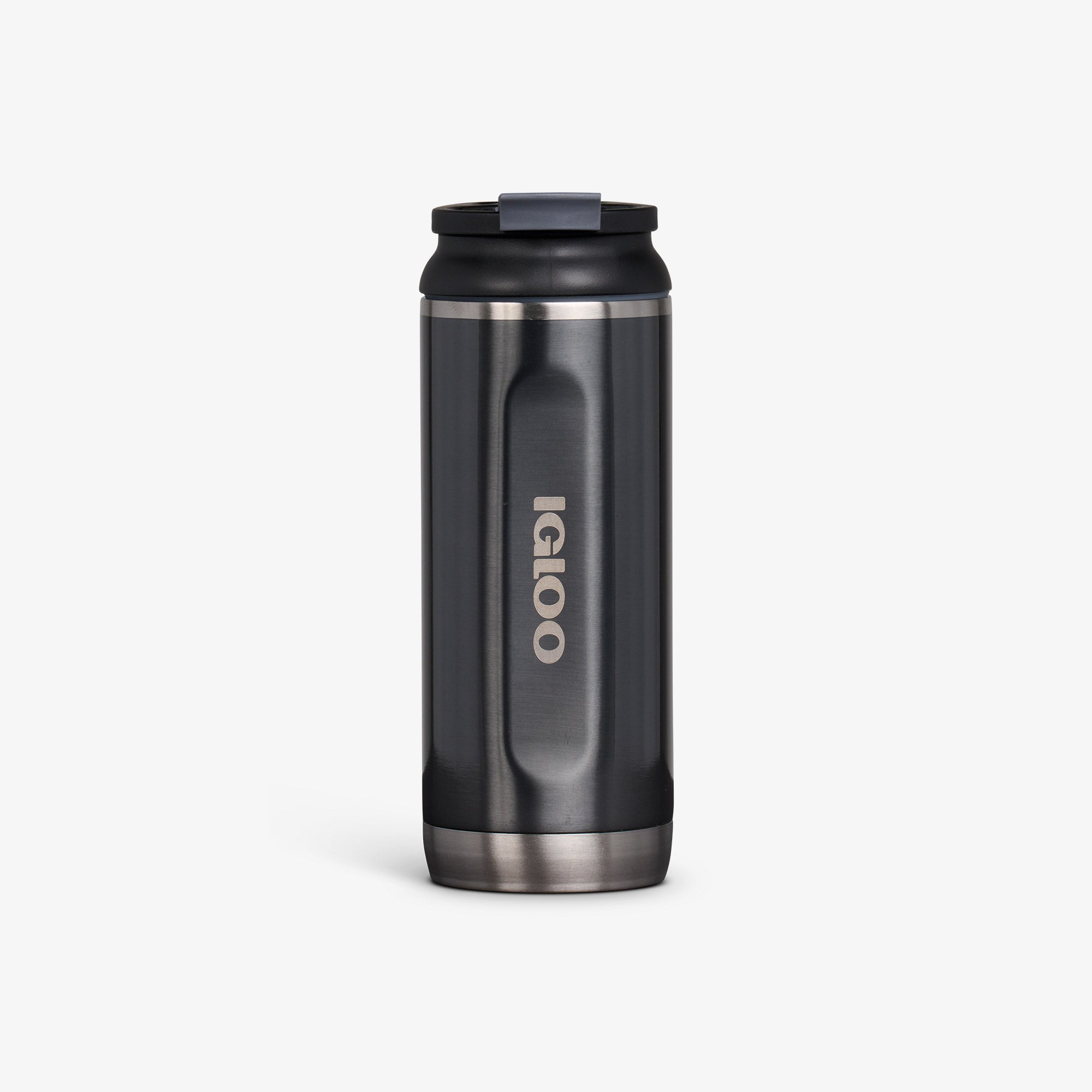 16 Oz Flip ‘n’ Sip Tumbler K2 - Gloss Carbonite - Front View