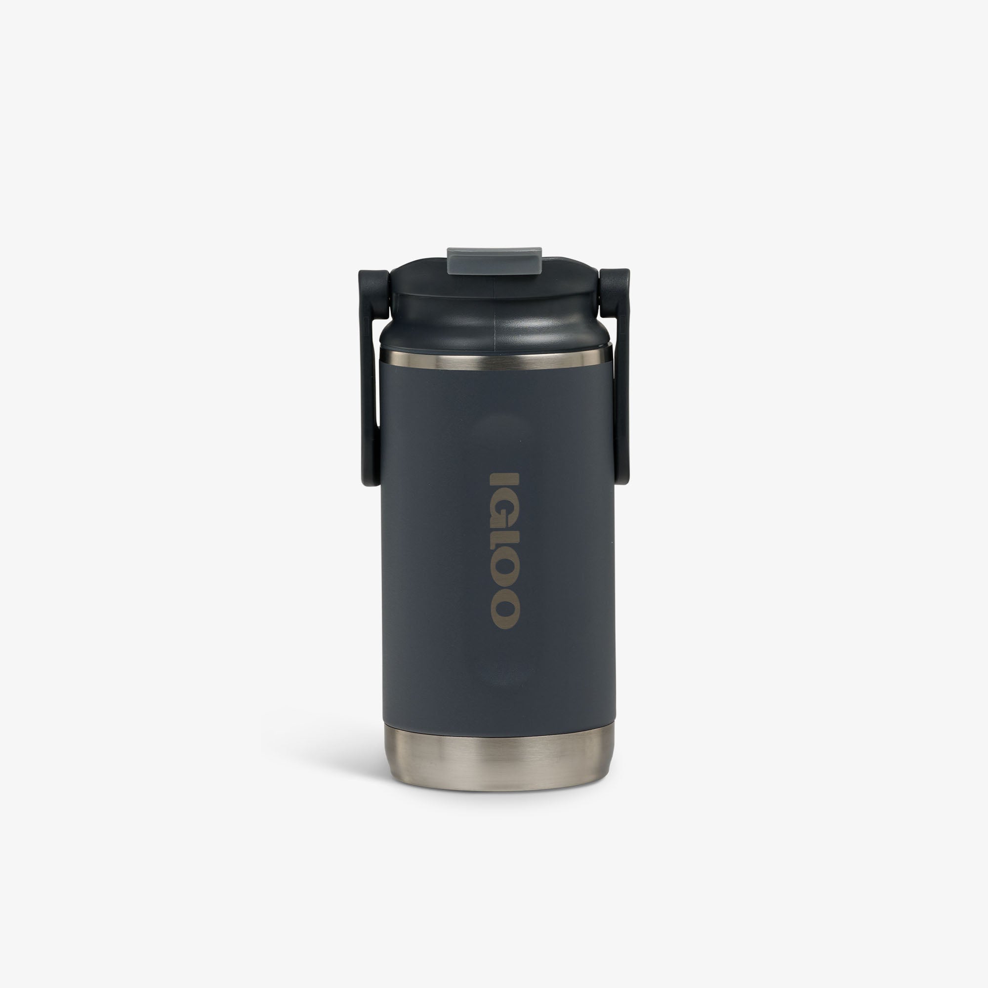 12 Oz Flip ‘n’ Sip Tumbler U8 - Carbonite - Front View