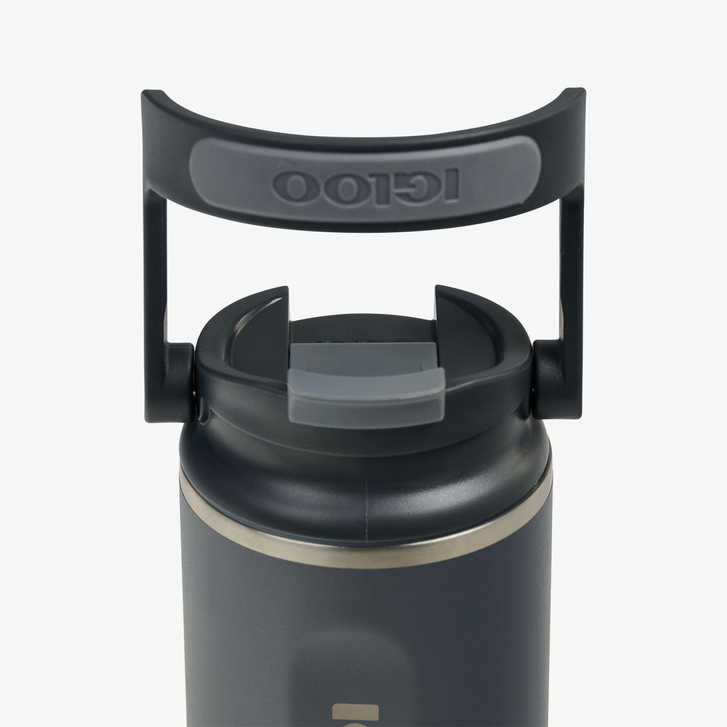 12 Oz Flip ‘n’ Sip Tumbler U8 - Carbonite - Product View