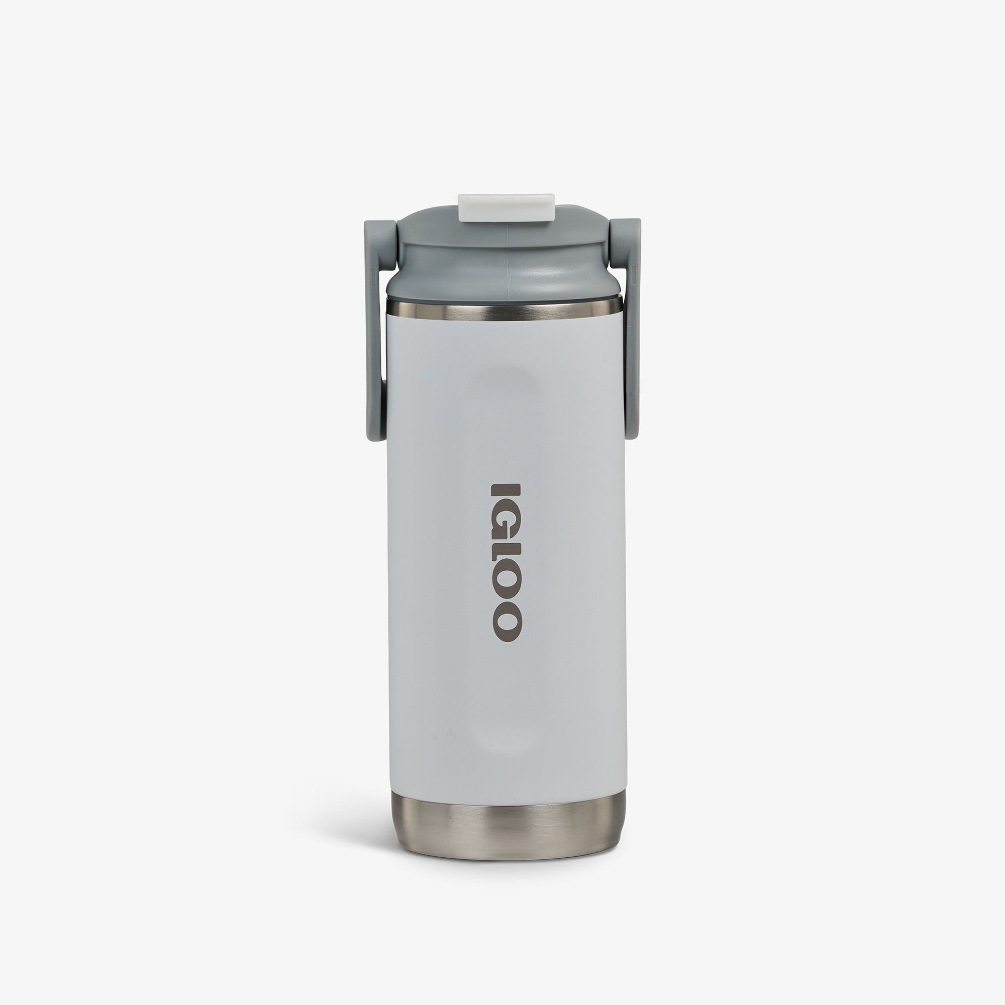 16 Oz Flip ‘n’ Sip Tumbler K2 - White - Front View