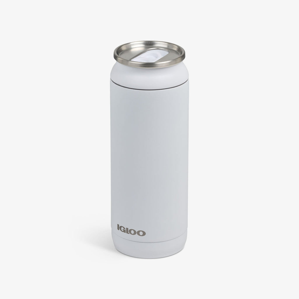 16 Oz Can F2 - White - Product View