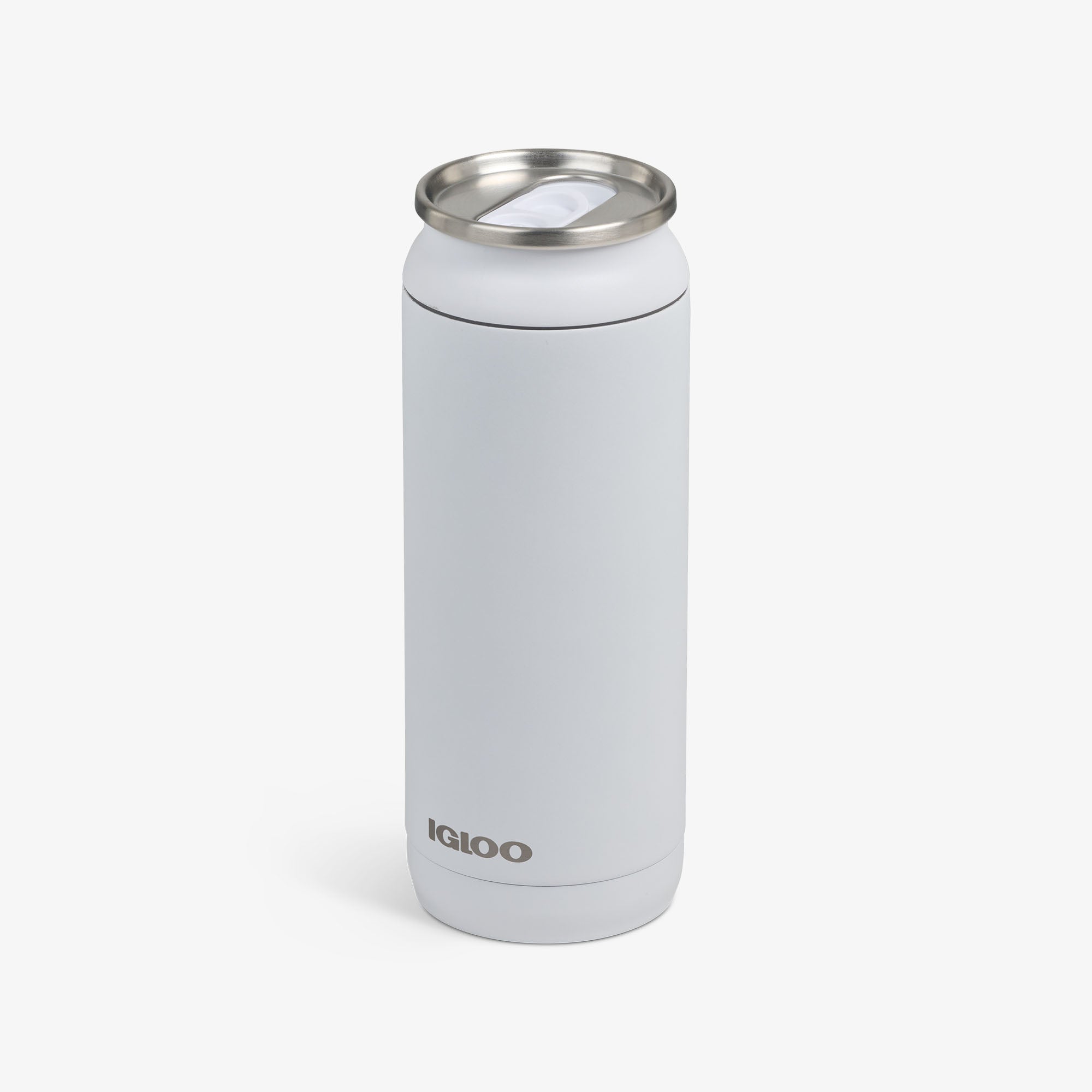 16 Oz Can F2 - White - Product View