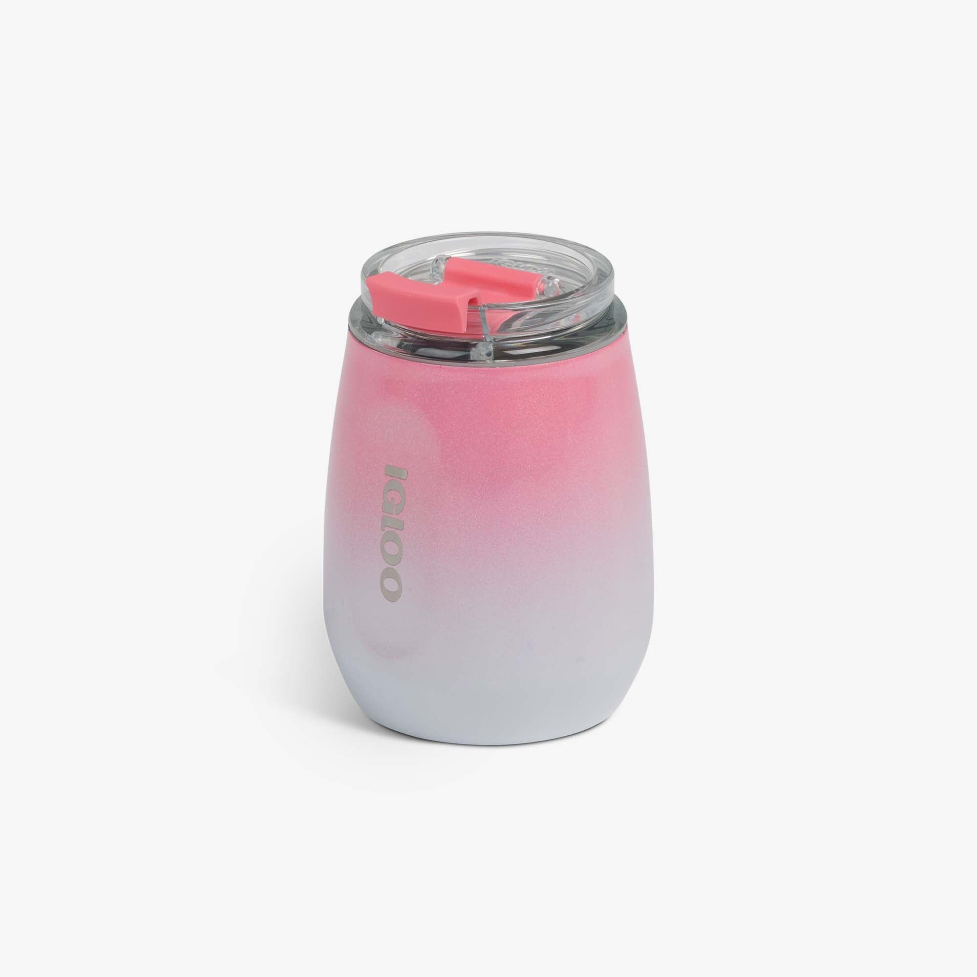 10 Oz Wine Tumbler A9 - Gradient Pink - Product View