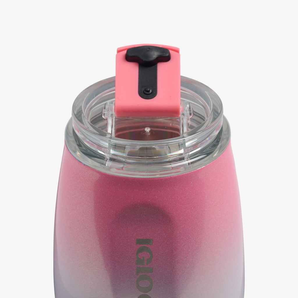 10 Oz Wine Tumbler A9 - Gradient Pink - Product View